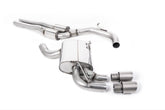 Milltek Audi RS3 SPORTBACK S TRONIC (8P) (2011 to 2012) Titanium Tips. Includes Active Exhaust Valve.